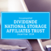 Kassenzettel: National Storage Affiliates Trust Dividende Dezember 2024